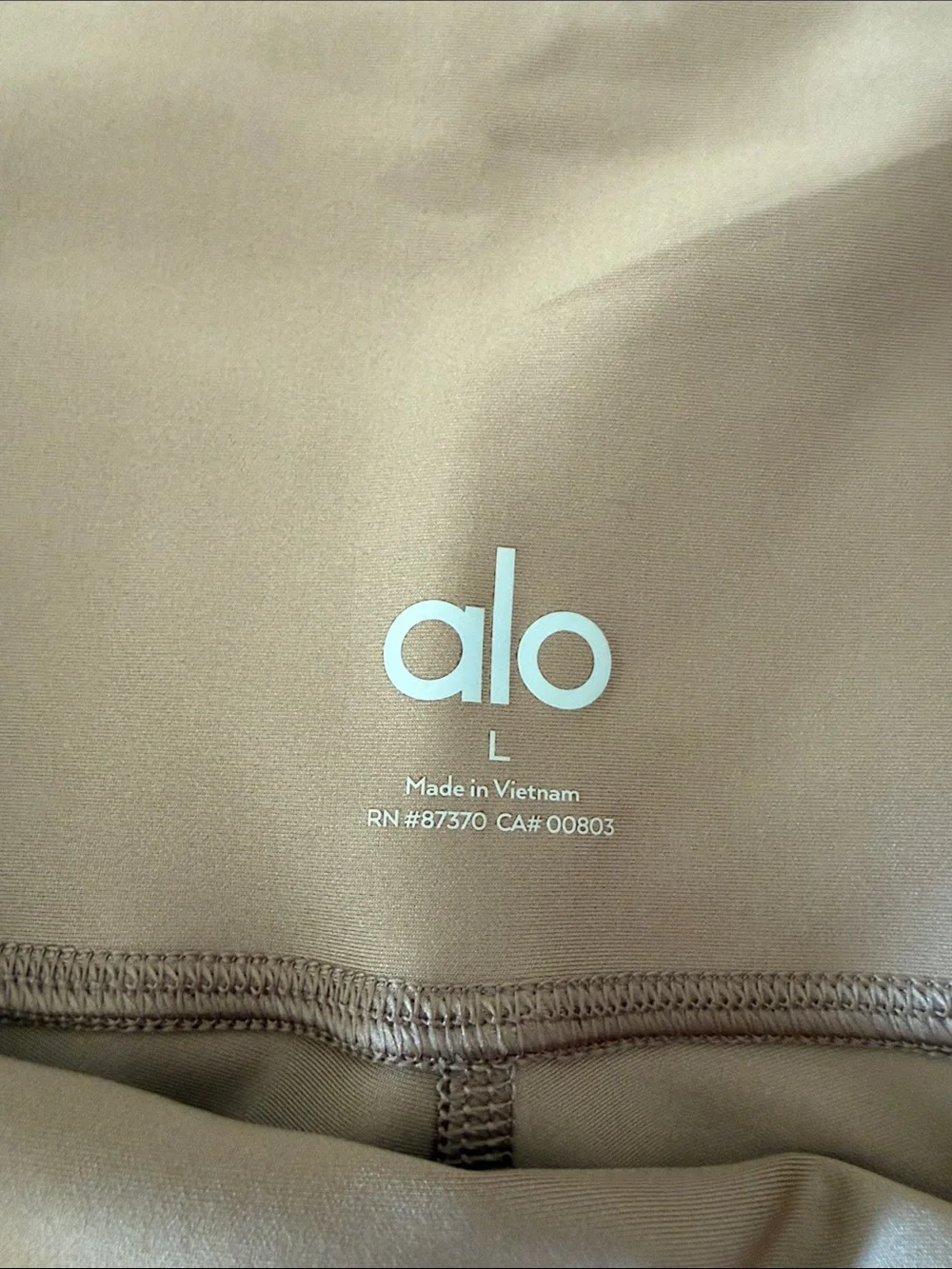 ALO Yoga womens High-Waist Leggings in Taupe Beige